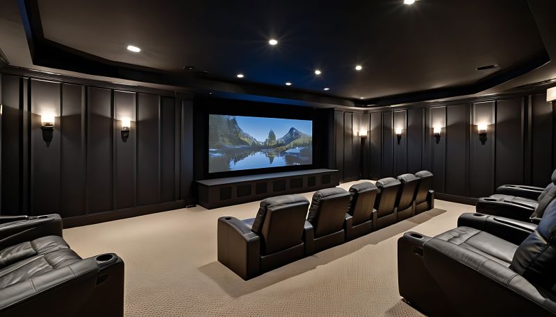 Theater Room Installation in Orem, UT